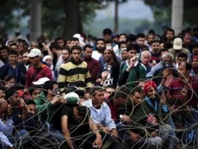 В Греции задержали угнанный грузовик с 59 мигрантами