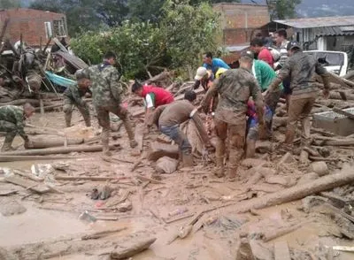 У Колумбії через сходження зсуву загинули 19 осіб