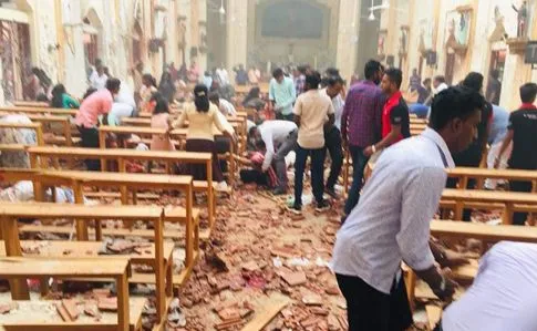 ЗМІ: число загиблих при атаках на Шрі-Ланці перевалило за 250