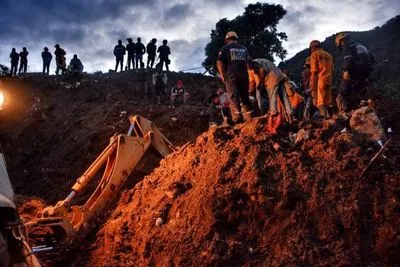 Оползень в Колумбии: число погибших увеличилось до 28