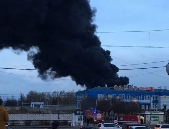 Пожар на заводе ракетно-космической техники в РФ локализовали