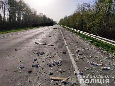 В Житомирской области произошло смертельное ДТП двух грузовиков