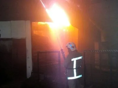 В Кривом Роге загорелся цех ремонтно-механического завода