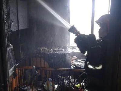 В Ивано-Франковске во время пожара погиб мужчина