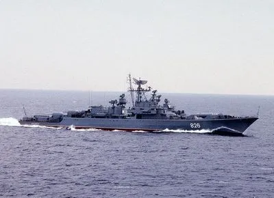 Российский корабль провел артиллерийские и ракетные стрельбы в Черном море