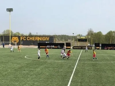 В течение года в Черниговской области построили 15 объектов футбольной инфраструктуры