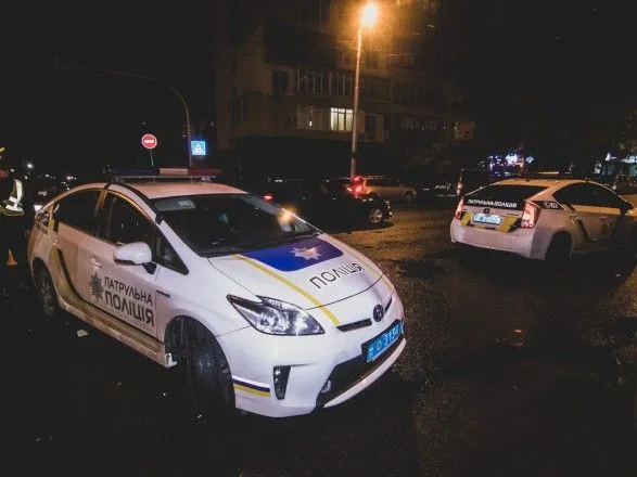 Накануне в Киеве произошло ДТП с участием патрульного автомобиля