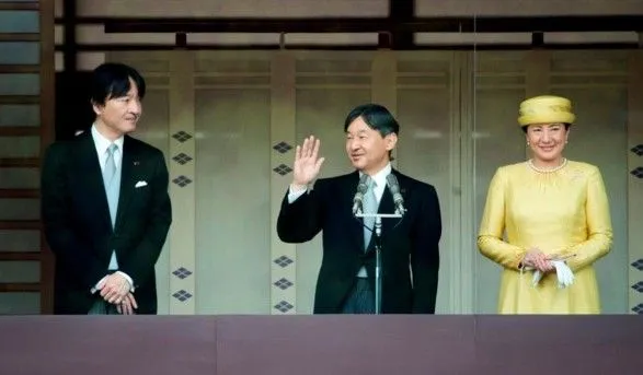 Новий імператор Японії вперше з'явився на публіці