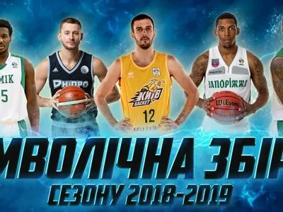 ФБУ оголосила п'ятірку кращих баскетболістів сезону Суперліги
