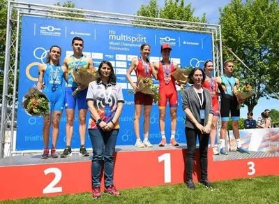 Українці вибороли три медалі чемпіонату світу з триатлону