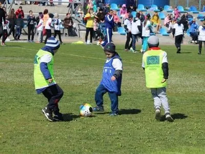 Новые города встречают фестиваль "Открытые уроки футбола"