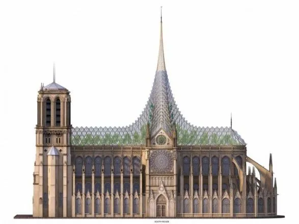 Во Франции представили проект реставрации Нотр-Дама
