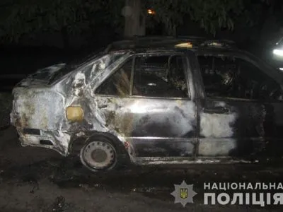 В Харькове неизвестные подожгли автомобиль