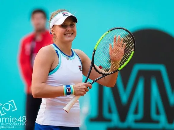 Тенісистка Козлова здійснила найбільший ривок у топ-100 рейтингу WTA