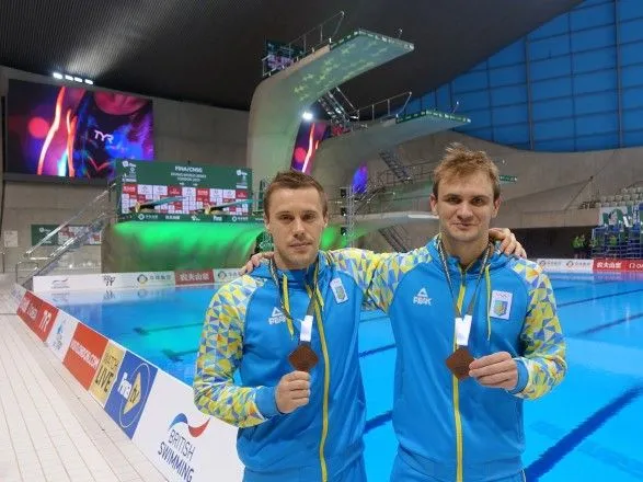 Український дует здобув медаль заключного етапу Світової Серії зі стрибків у воду