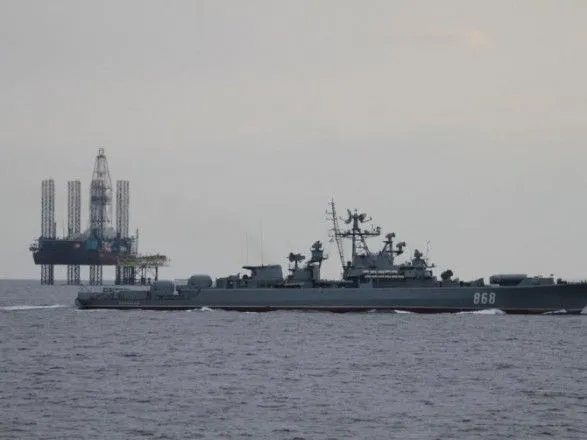 Біля берегів Криму 9 травня перебувало близько 40 ворожих кораблів