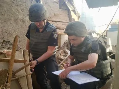 В жилой дом в Луганской области попал реактивный снаряд