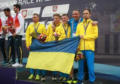 Украинская сборная завоевала три медали Кубка Европы по спортивной ходьбе