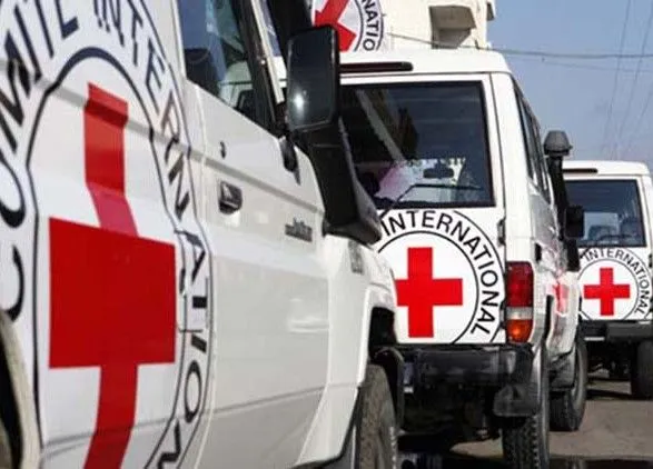 На оккупированный Донбасс заехали 10 грузовиков с гуманитаркой от Красного Креста