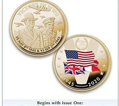 У США випустили монету з союзниками у Другій світовій війні, але без СРСР
