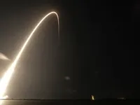 60 спутников с ракеты Falcon 9 ночью пролетит над Украиной