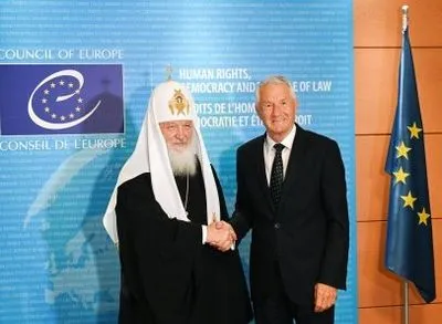 Кирилл встретился с генсеком Совета Европы и заявил об уважении