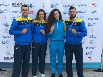 Українські веслувальники завоювали три медалі на першому в сезоні етапі Кубка світу