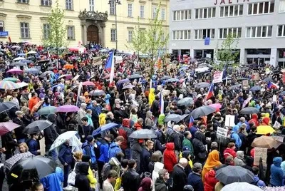 В Чехии вновь прошли демонстрации против премьера Бабиша