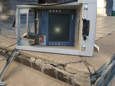 Невідомі на Харківщині підірвали банкомат