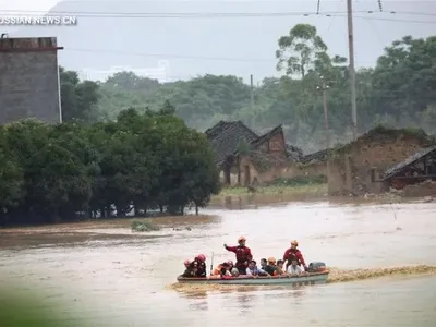 В Китае 5 человек погибли в результате проливных дождей