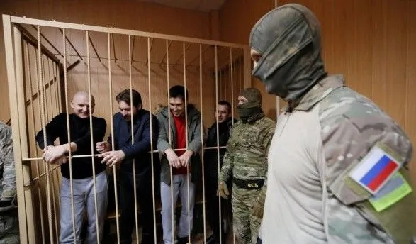 Украинский военнопленным морякам в России разрешили переписку с родственниками