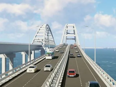 Строители соединили рельсы на железнодорожной части Крымского моста