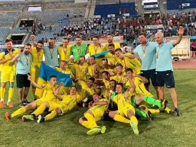 Дефлимпийские футболисты сборной Украины стали чемпионами Европы