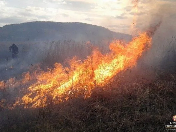 В Украине удерживается чрезвычайная пожароопасность
