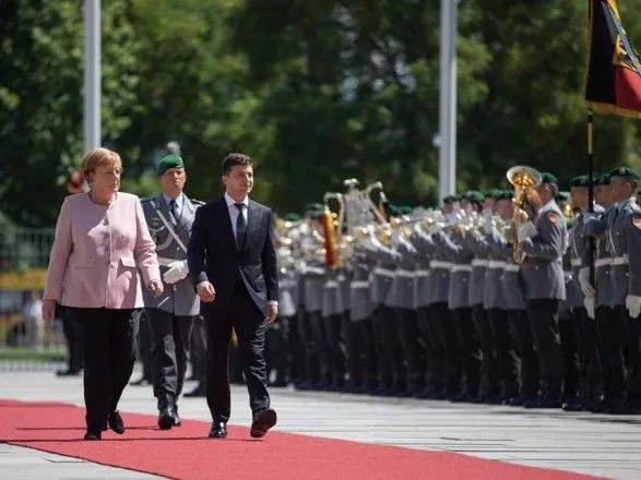 Зеленский резюмировал свой визит в ФРГ и встречу с Меркель