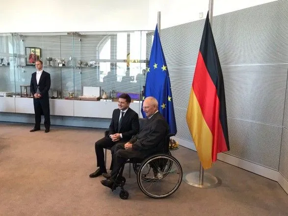Володимир Зеленський провів зустріч з президентом німецького Бундестагу