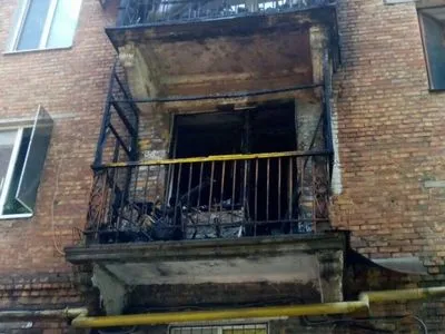 При пожаре в Кривом Роге пострадали трое детей