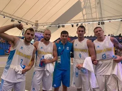 Украинские сборные по баскетболу 3х3 праздновали победы на старте Европейских игр