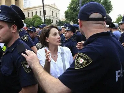 МЗС РФ прокоментувало антиросійські протести у Грузії