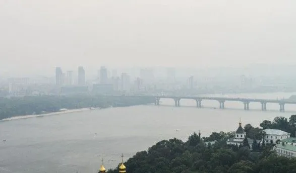 Названі місця у Києві з високим рівнем забруднення повітря