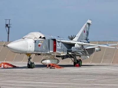 Российский Су-24 пролетел вблизи испанского авианосца над Балтийским морем