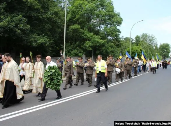 У Перемишлі відбулася хода на честь українських вояків