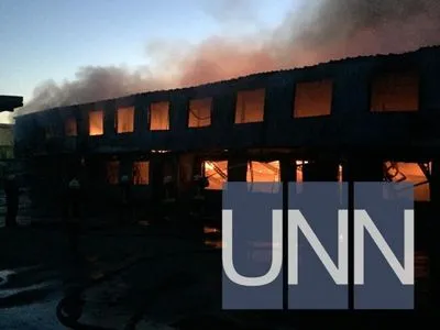 Пожар на складе секонд-хенда под Киевом локализован - спасатели