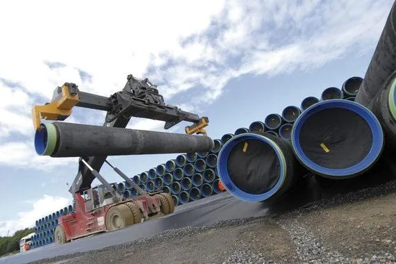 В "Газпроме" отчитались о строительстве "Северного потока - 2"