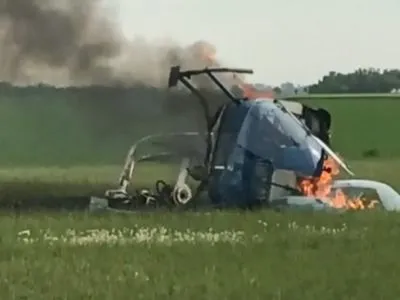 В Канаде разбился самодельный вертолет