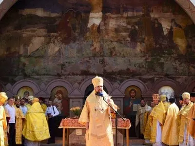 Епіфаній відслужив літургію за спокій душ загиблих українських козаків