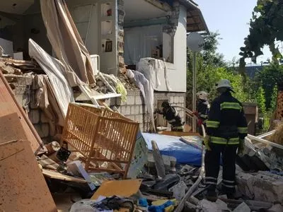 Взрыв газа из системы ГБО автомобиля разрушил дом в Закарпатье