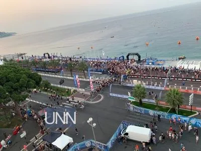 Сегодня в Ницце проходит самое престижное соревнование по триатлону "Ironman"