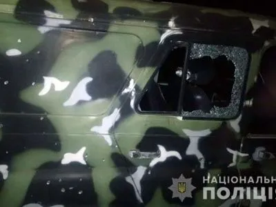 Под вражеский обстрел на Донбассе попал наряд полиции