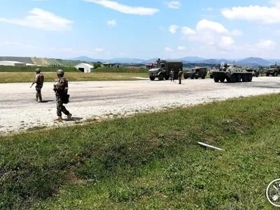 В Косово прошли учения с участием украинских военнослужащих